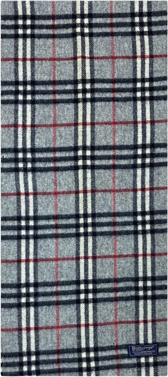 00s 100% Lambswool Scarf By Burberry