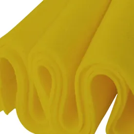 Acrylic Felt Crafting Fabric | Yellow