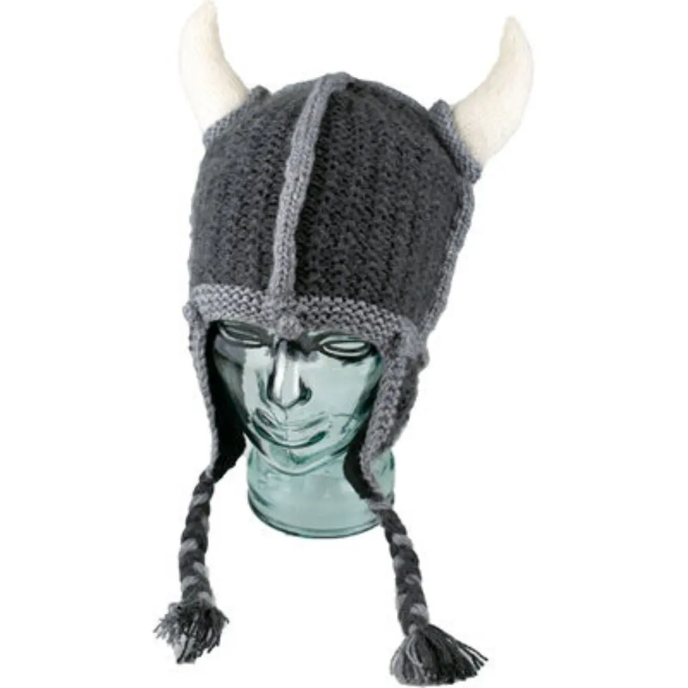 Adult Hand-knit Adventure Hat - Viking