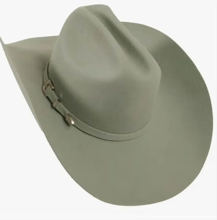 American Hat Makers Cattleman Felt Cowboy Hat in Mint