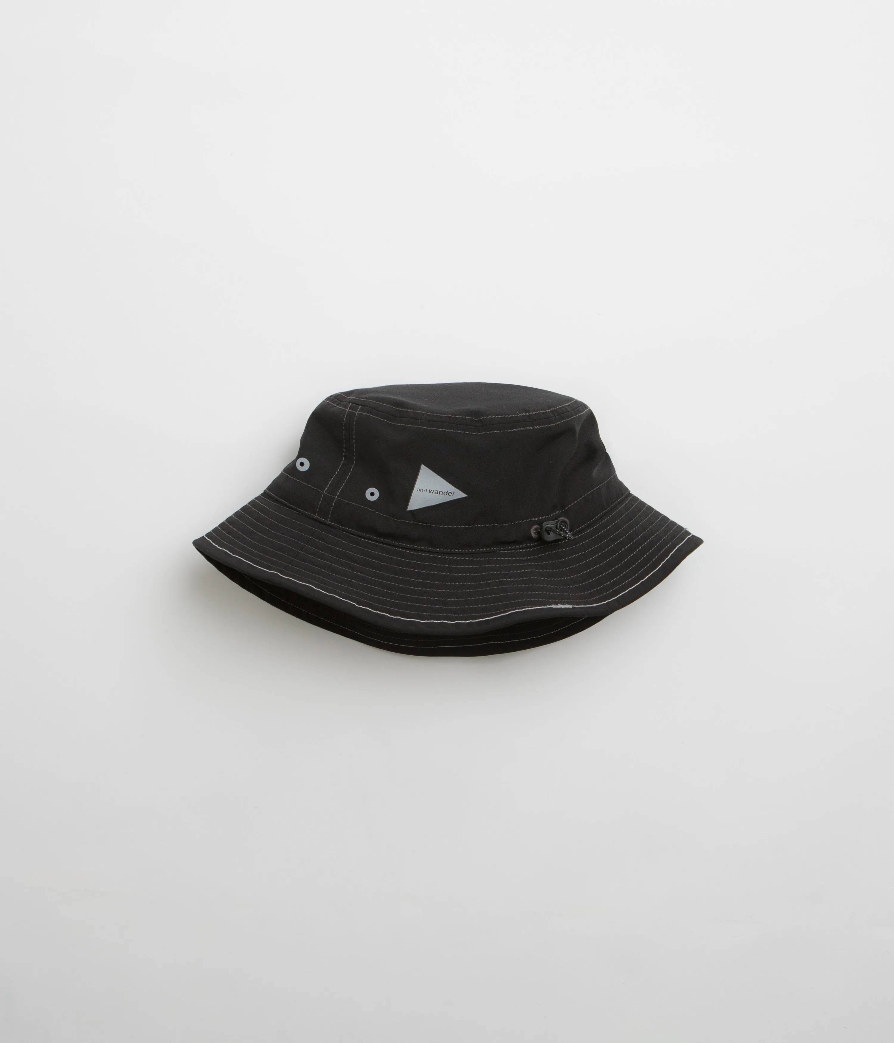 and wander PE CO Bucket Hat - Black