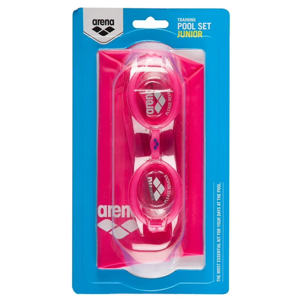 Arena Pool Junior Set | Fuchsia Clear - Fuchsia White