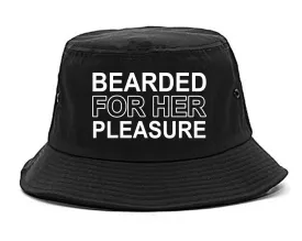 Bearded For Her Pleasure Beard Mens Bucket Hat