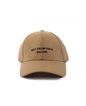 Beige Baseball Cap