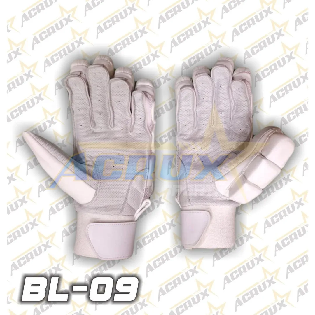 BL 09 Cricket Batting Gloves Pittard Palm - Clean skin