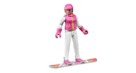 Bruder 60420 Snowboarder with accessories