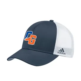 Coast Guard Academy Adidas Mens Structured Adjustable Meshback Hat