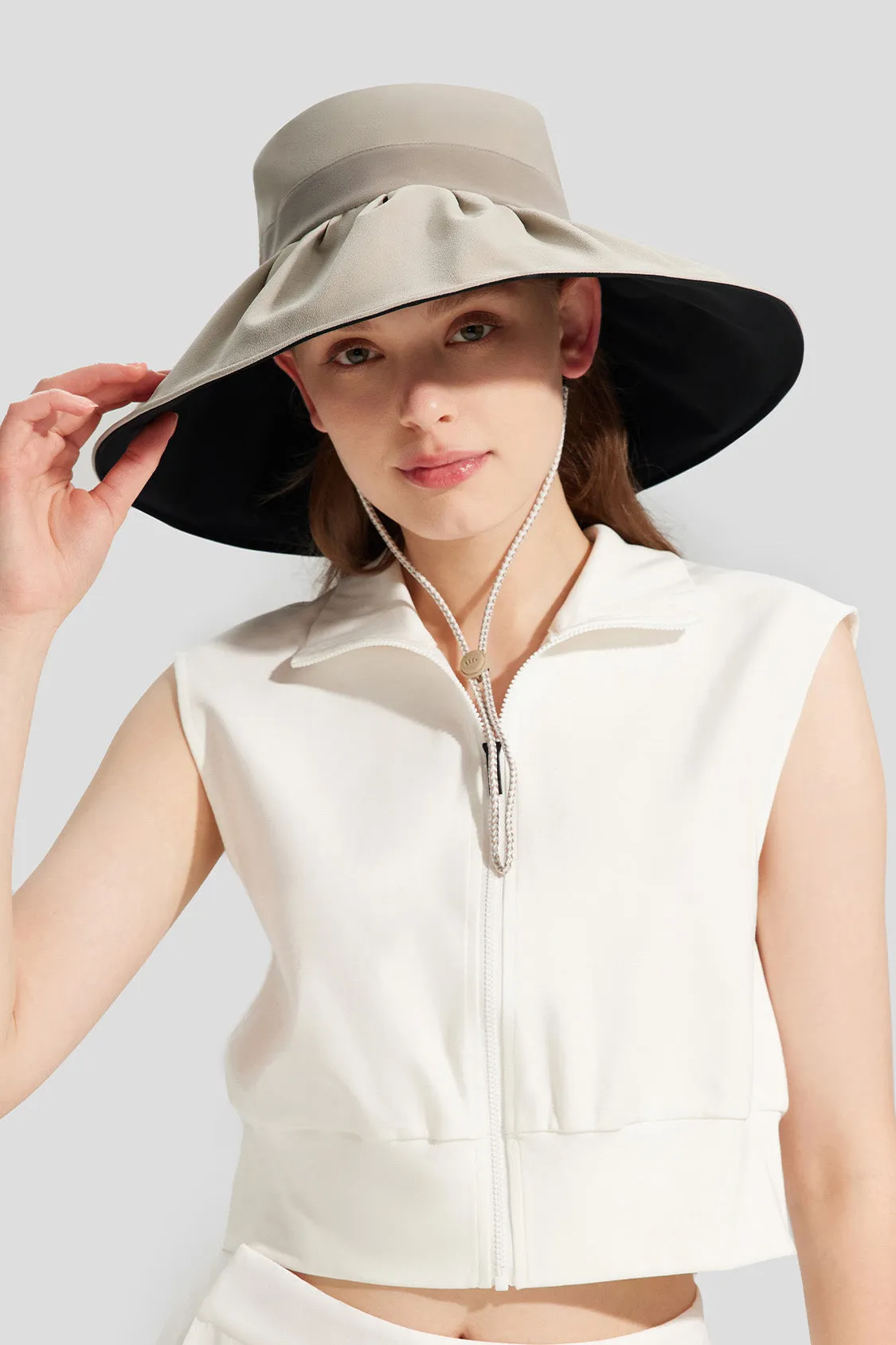 Dome S24 - Women's Adjustable Wide Brime Sun Hat UPF50 