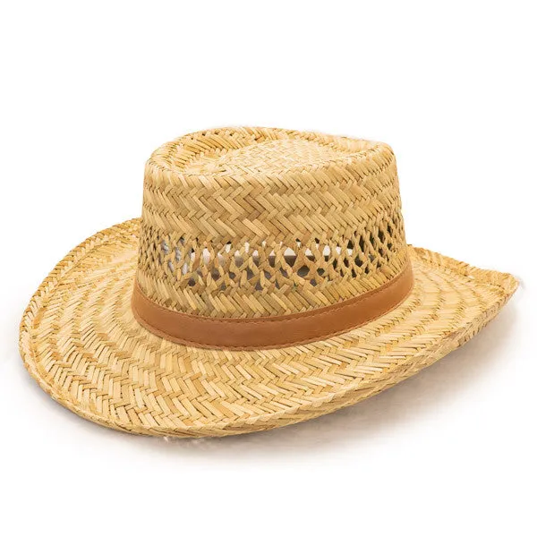 Dorfman Pacific - Murray Rush Gambler Straw Sun Hat