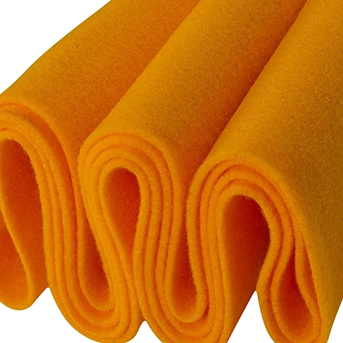 FabricLA Craft Felt Fabric - 36" X 36" Inch Wide & 1.6mm Thick Felt Fabric - Use This Soft Felt for Crafts - Felt Material Pack