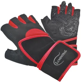 Half Finger Weight Lifting Gloves with Wrist Wrap