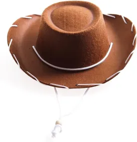 Hayes Children's Brown Felt Cowboy Hat