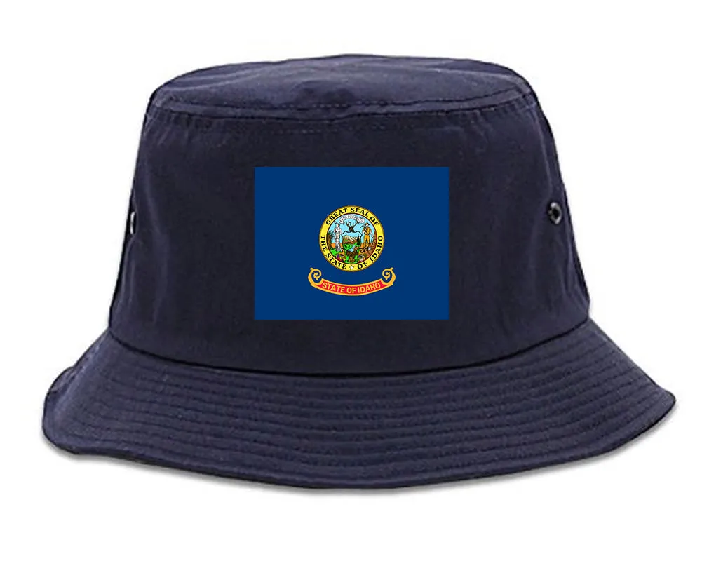 Idaho State Flag ID Chest Mens Bucket Hat