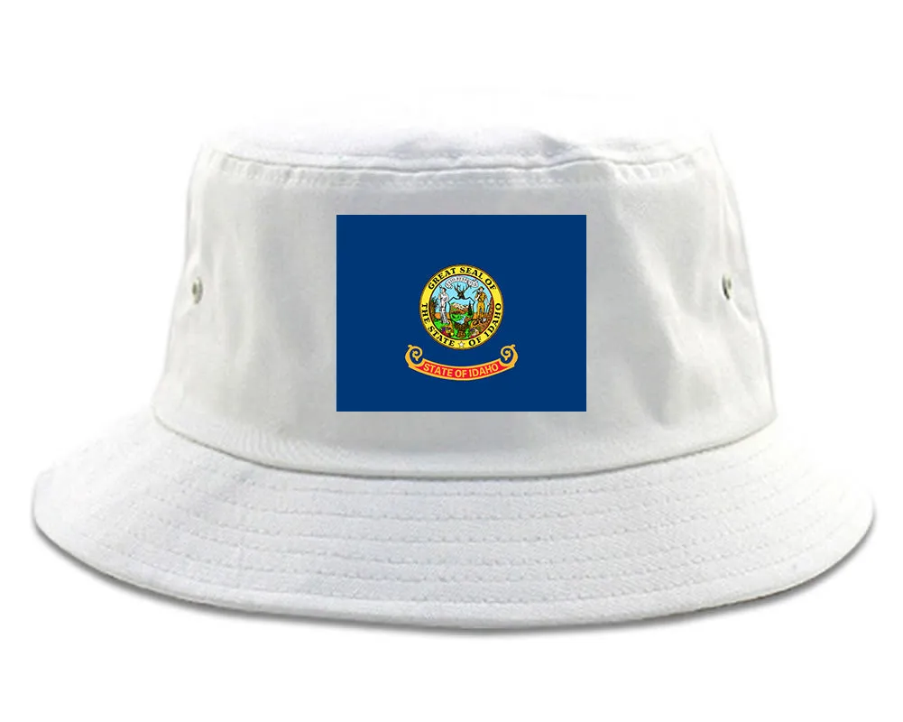 Idaho State Flag ID Chest Mens Bucket Hat