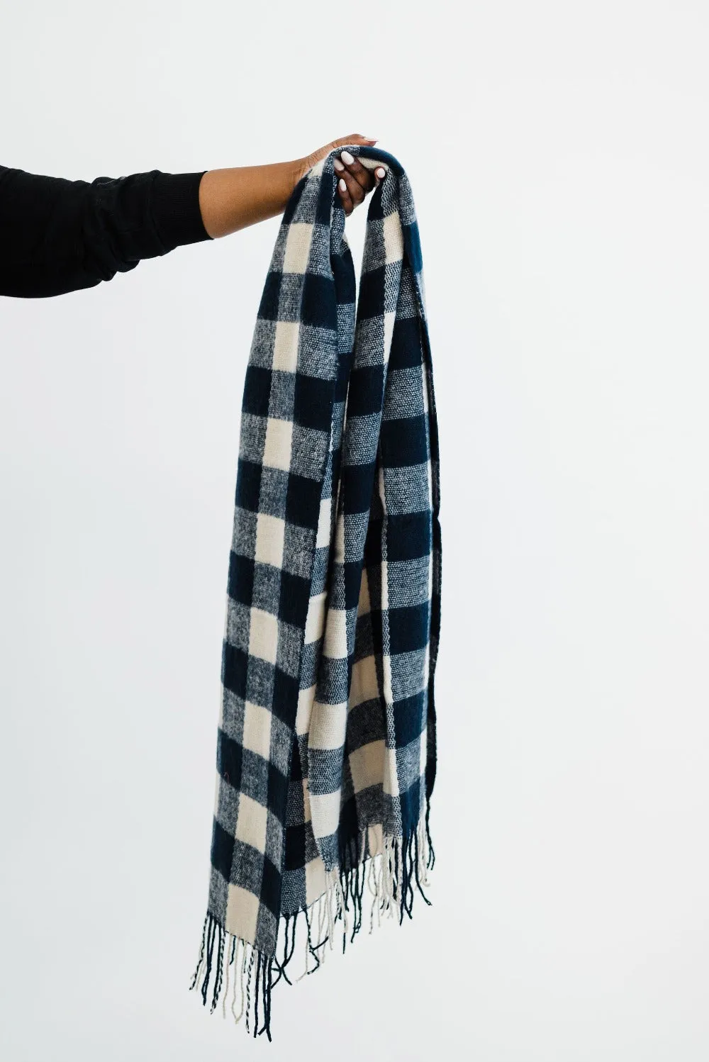 Lorelai Buffalo Plaid Scarf - Final Sale