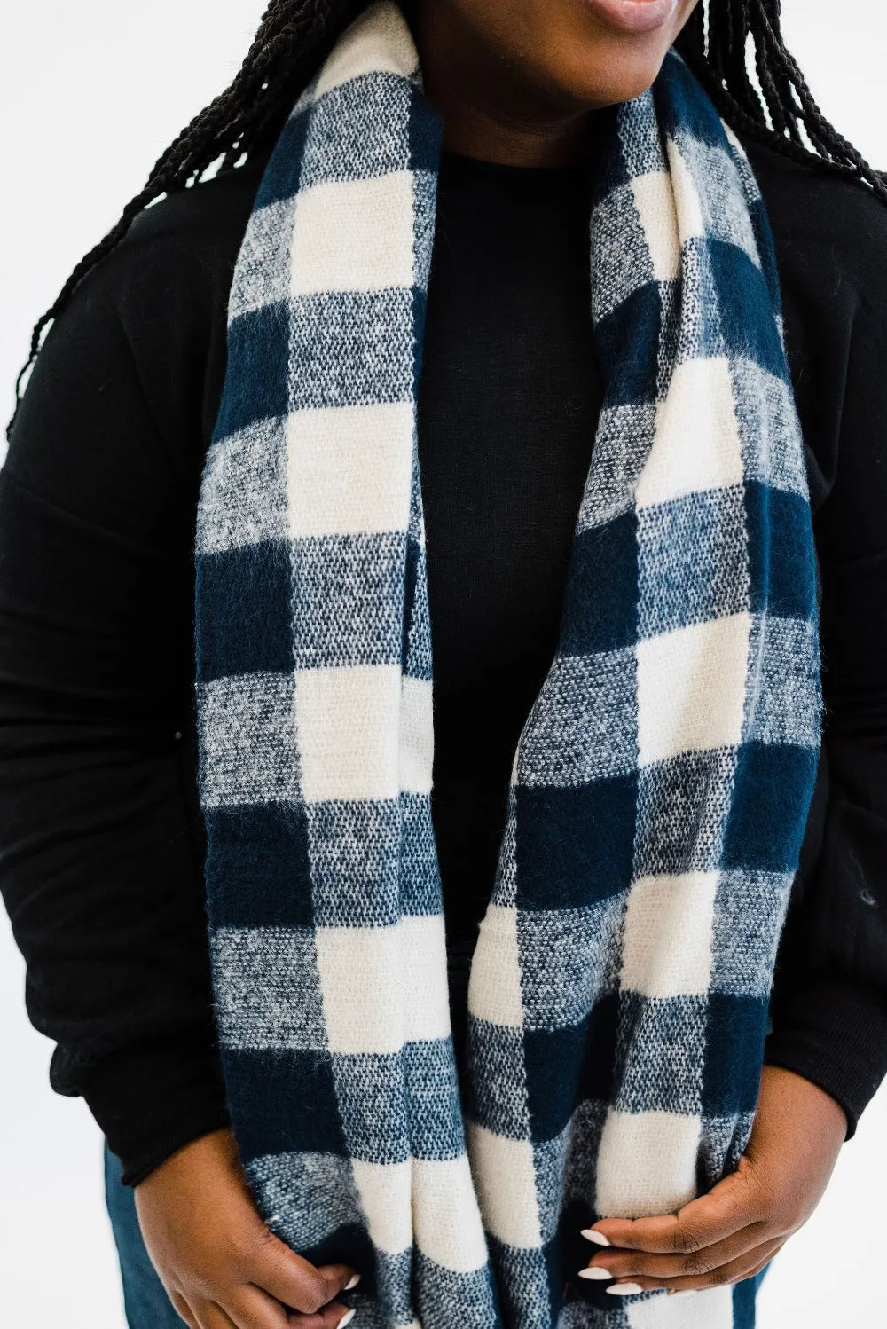 Lorelai Buffalo Plaid Scarf - Final Sale