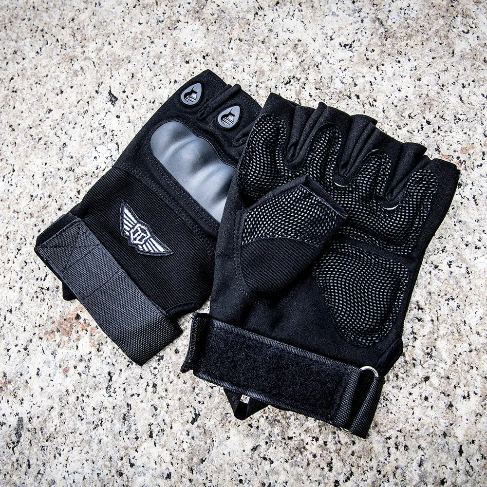 Tactical Gloves (Half Finger) Military Style Stealth Angel Survival SA-TG2